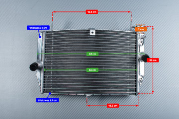Radiatore SUZUKI GSXS 950 / 1000 / F / GT / GX / KATANA 1000 2016 - 2025