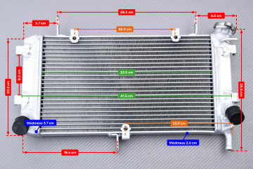 Radiador SUZUKI GSX-S 750 2017 - 2021