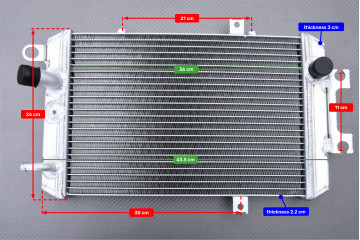 Radiatore SUZUKI INTRUDER 1800 2006 - 2017