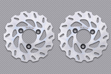 Coppia di dischi anteriori SHURIKEN per Quad / ATV  SUZUKI LTR 250 / 500 QUADRACER 1985 - 1992