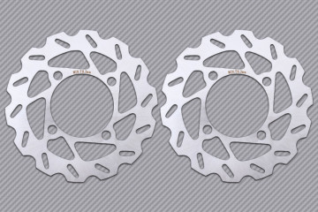 Paire de Disques Avant SHURIKEN Quad / ATV SUZUKI LT / LTA / LTF 400 / 500 VINSON / KINGQUAD / EIGER 2002 - 2023