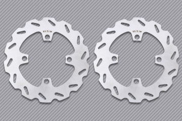 Paire de Disques Avant STRONGBRAKE Quad / ATV YAMAHA YFM 350 GRIZZLY / WOLVERING / BRUIN / HUNTER / SPORT 2004 - 2014