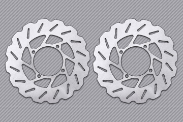 Paire de Disques Avant SHURIKEN Quad / ATV POLARIS SCRAMBLER / WORKER / MAGNUM 330 / 400 / 425 / 500 1995 - 2005