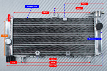 Radiator HONDA HORNET 600 / S 1998 - 2006