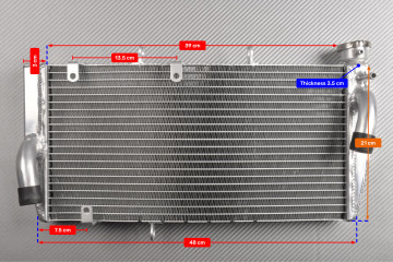 Radiateur HONDA CBR 900 / 954 RR 2002 - 2003