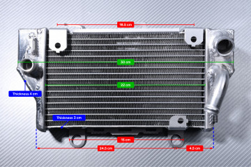 Radiators HONDA AFRICA TWIN CRF 1000 2016 - 2019