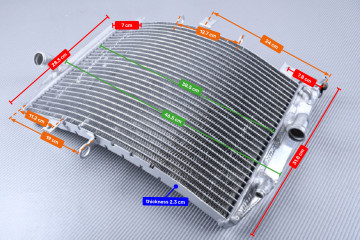 Radiateur KAWASAKI ZX10R 2006 - 2007