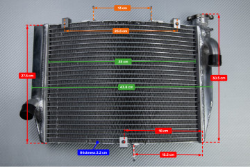 Radiateur KAWASAKI ZX6R 2007 - 2008