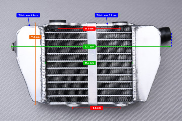 Pareja de Radiadores Agua Racing Ultra-Reforzado AVDB KTM SX 85 2003 - 2012