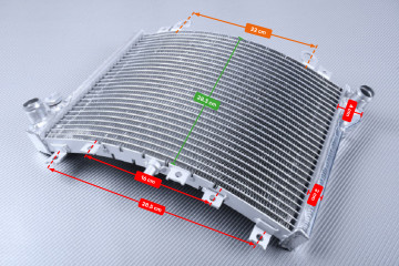 Radiateur KAWASAKI ZZR 1100 1990 - 2001