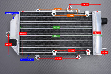 Radiator KAWASAKI VULCAN 900 CLASSIC / CUSTOM 2006 - 2017