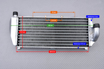 Radiateurs KTM EXC / ECX-F / XC-W 125 / 250 / 300 / 350 2019