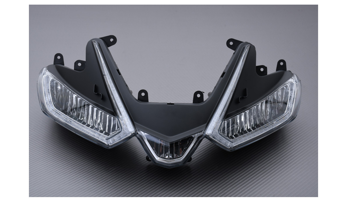 avdb-moto Faro/Gruppo ottico compatibile con TMAX 530 2012-2014