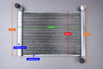 Avdb-moto Radiateur D'Eau Compatible Avec CAN-AM RENEGADE 500