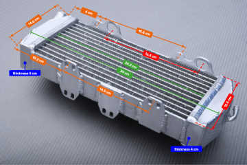 Verstärkte Racing-Wasserkühler KTM DUKE / Adventure / SMC / LC4 620 / 640 / 660 1994 - 2007