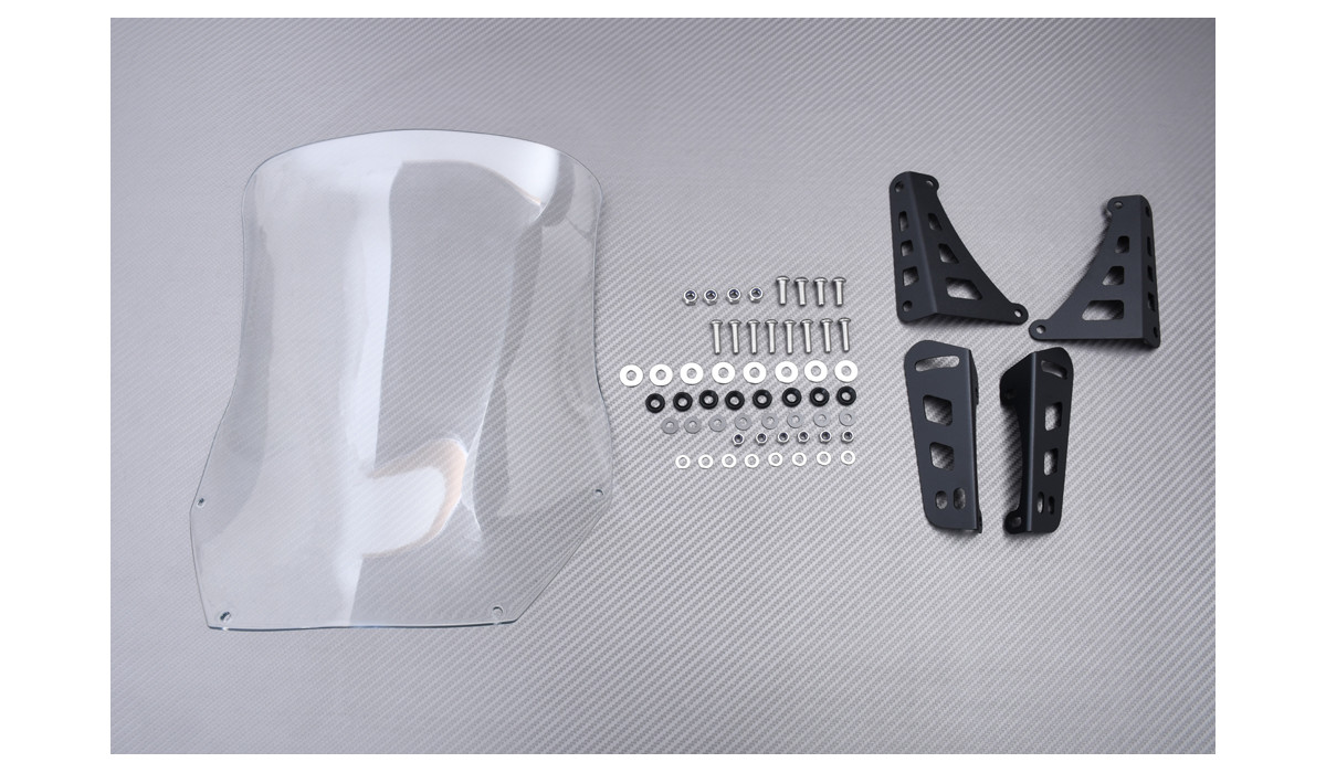 Parabrezza Moto In Policarbonato Per Husqvarna 701 Enduro/Supermoto E Modelli Enduro 2016-2024 - 2