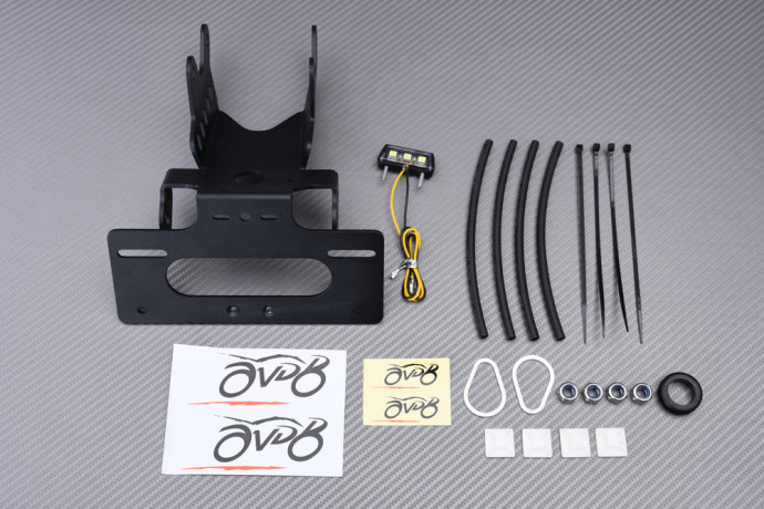 Kennzeichen Halterung AVDB YAMAHA MT09 / SP 2024 - 2025