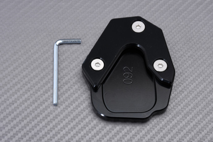 Anodised aluminum sidestand foot enlarger HONDA CRF 250 L 2013 - 2016