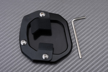 Anodised aluminum sidestand...