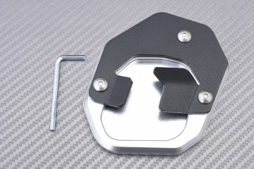 Anodised aluminum sidestand...