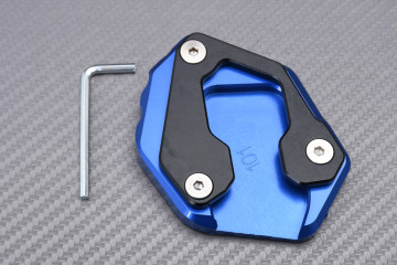 Anodised aluminum sidestand foot enlarger YAMAHA MT09 / TRACER 9 / GT / XSR 900 / GP 2021 - 2025