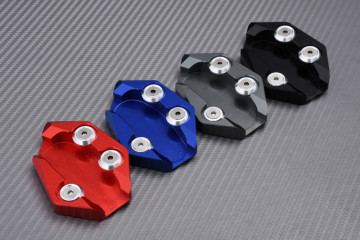 Anodised aluminum sidestand foot enlarger YAMAHA TMAX 560 / TECHMAX 2020 - 2025