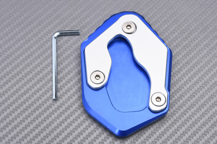 Anodised aluminum sidestand foot enlarger YAMAHA XMAX 125 / 250 / 300 / 400 / EVOLIS 2017 - 2025