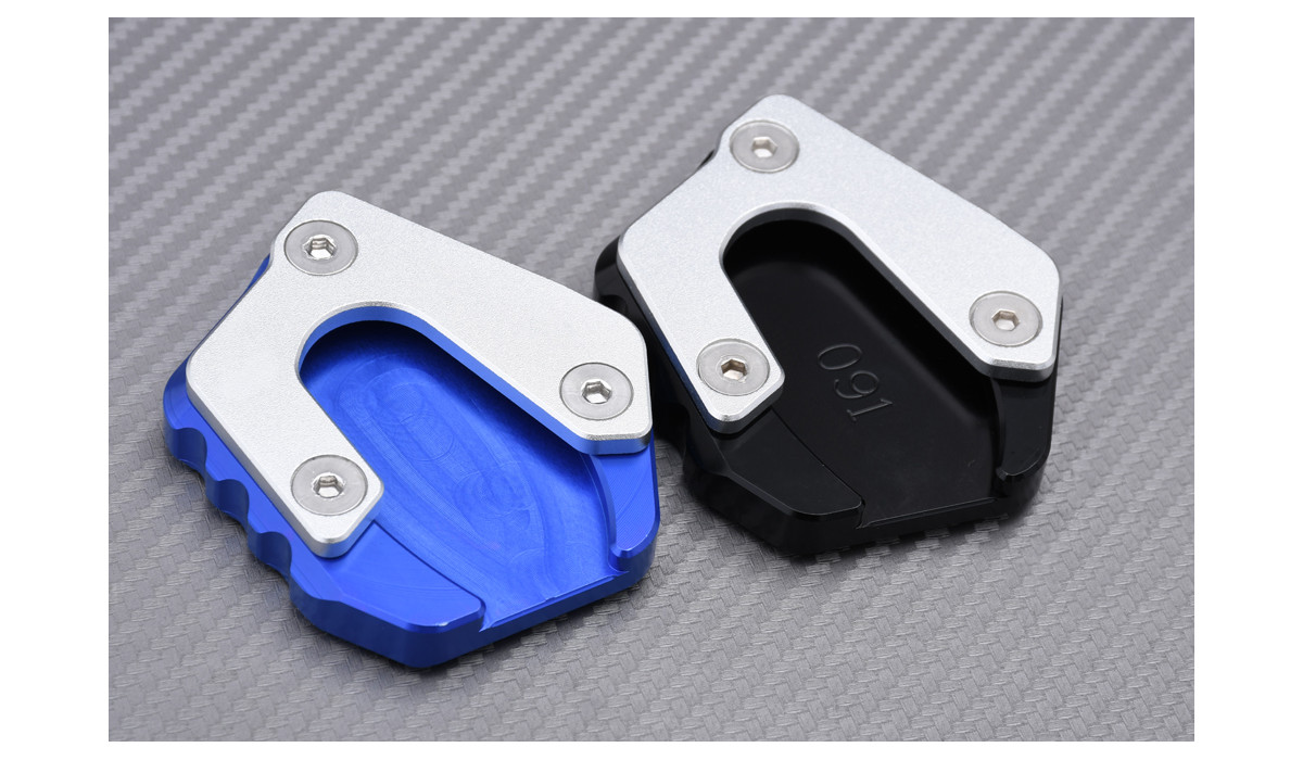 Élargisseur De Béquille KTM Duke 790/890 - Aluminium Anodisé Noir - Stabilité Améliorée
