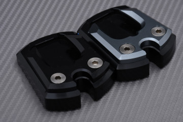 Anodised aluminum sidestand foot enlarger YAMAHA XMAX 125 / 250 / 300 / 400 / TECHMAX / EVOLIS 2017 - 2025