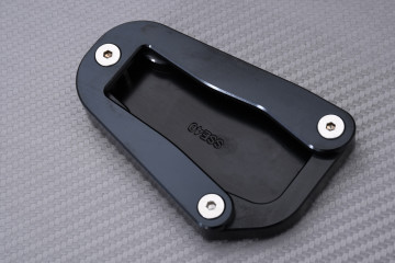 Anodised aluminum sidestand...