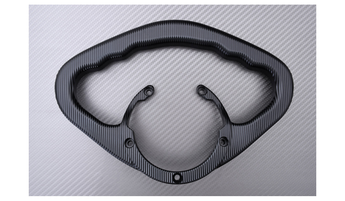 Parafango Posteriore ABS Opaco Nero + Copricatena In Alluminio Anodizzato Per Honda CB 1000 R – Kit Barracuda Moto