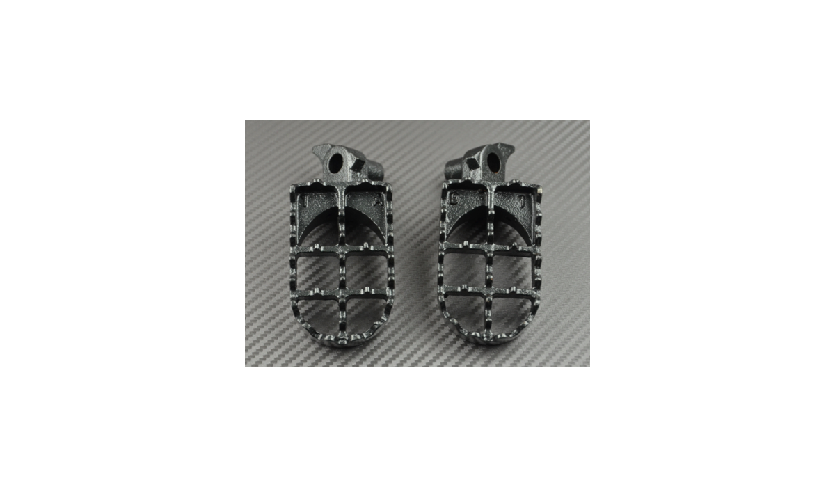 Tarazon Poggiapiedi Larghezza 57mm In Alluminio 7075 T6 Per Suzuki RMZ 250/450 (2010-2023) E Sur-Ron Light Bee (2017-2021)