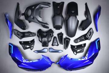Komplette Motorradverkleidung YAMAHA MT07 2021 - 2024