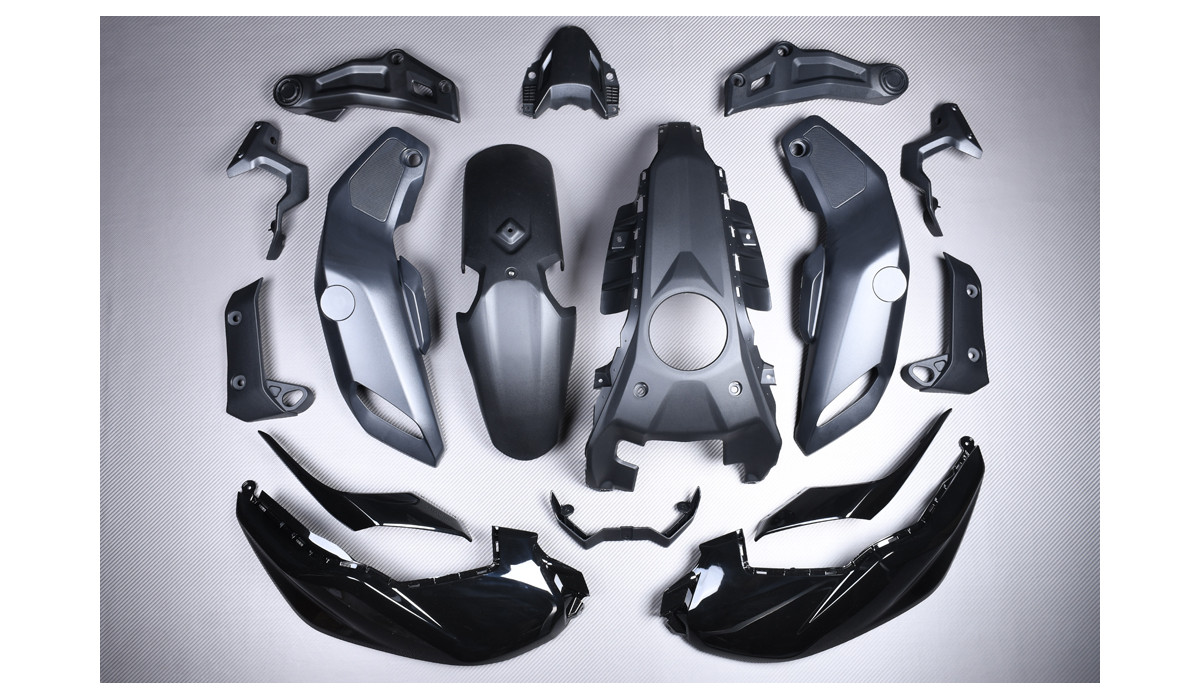 Fairings For Yamaha MT-07 2012-2017 Black Yellow White main image 0