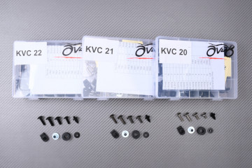 Kit de visserie AVDB spécifique pour carénages KAWASAKI NINJA 125 R 2019 - 2025