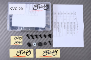 Kit viti AVDB specifico per Carena KAWASAKI NINJA 125 R 2019 - 2025