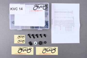 Kit de tornillos AVDB especifico para carenados KAWASAKI ZX6R 636 2024 - 2025