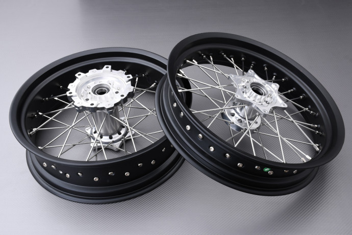 Par de Llantas Delantera y Trasera 17' / 17' Supermotard KTM SXF / SX 125 / 250 / 350 / 450 2015 - 2022