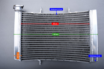 Radiator TRIUMPH Street Triple 675 / R / RX 2013 - 2017