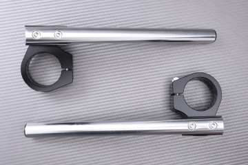 Pair of Reclining and raising AVDB Clip-On Handlebars 45 mm