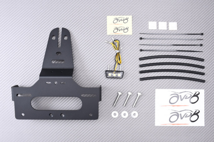 Specific License Plate Holder AVDB ROYAL ENFIELD METEOR 350 / SUPER METEOR 650 2020 - 2025