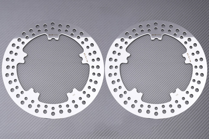 Front Brake Disc Pair LEGENDBRAKE HARLEY DAVIDSON DYNA LOW RIDER / SWITCHBACK FLD / FXDL / FXDLS 2012 - 2017