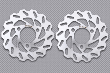 Par de Discos Delanteros SHURIKEN Quad / ATV HONDA ATC 250R / TRX 250 / 300 SPORTRAX / FOURTRAX / EX / X 1981 - 2014