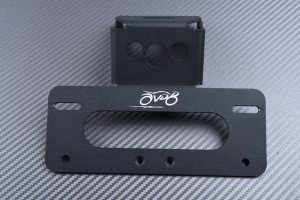 Support de plaque spécifique AVDB KAWASAKI Z E-1 / NINJA E1 ELECTRIC 2024 - 2026