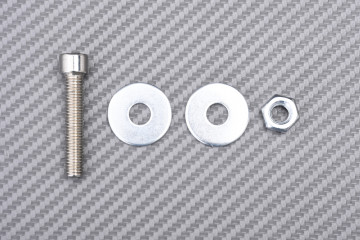 Universal exhaust clamp with rubber