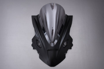 Polycarbonate Windscreen with front fairing extension CFMOTO 675SR / 675SRR 2025 - 2026