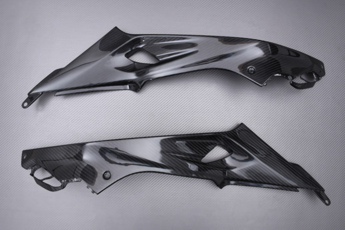 Paire d’écopes de réservoir en carbone BMW S1000RR / S1000R 2014 - 2020