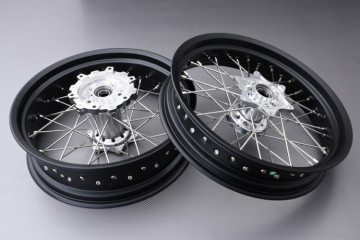 Paar Felgen Vorne Hinten 17' / 17' Supermotard KTM XCF / XC 250 / 300 / 350 / 450 2023 - 2024