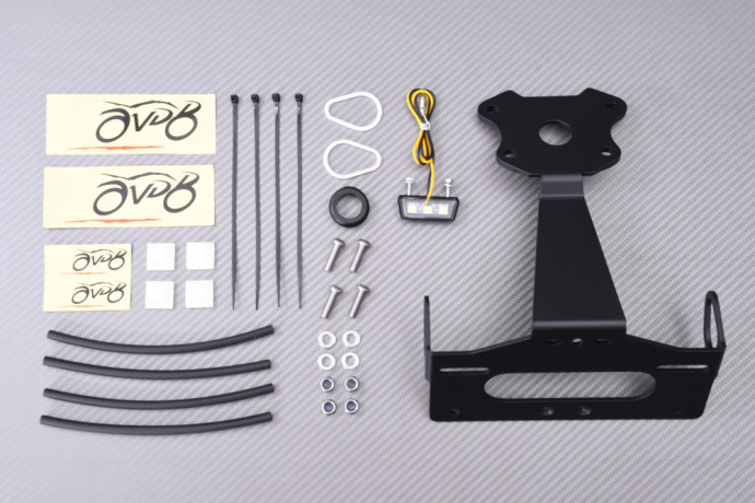 Specific License Plate Holder AVDB YAMAHA TRACER 9 / GT / GT+ 2021 - 2024