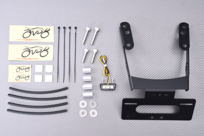 Specific License Plate Holder AVDB HUSQVARNA VITPILEN / SVARTPILEN 125 / 200 / 250 / 401 2018 - 2023